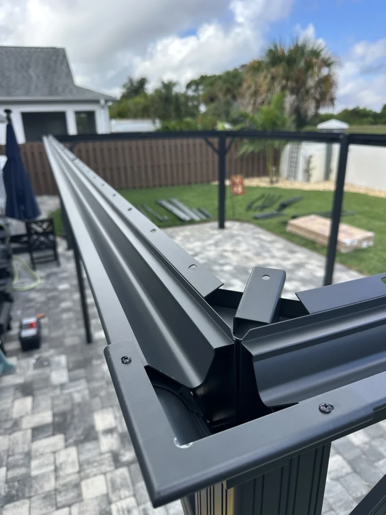 Melbourne – Purple Leaf Gazebo – Paver Patio – 1 Day
