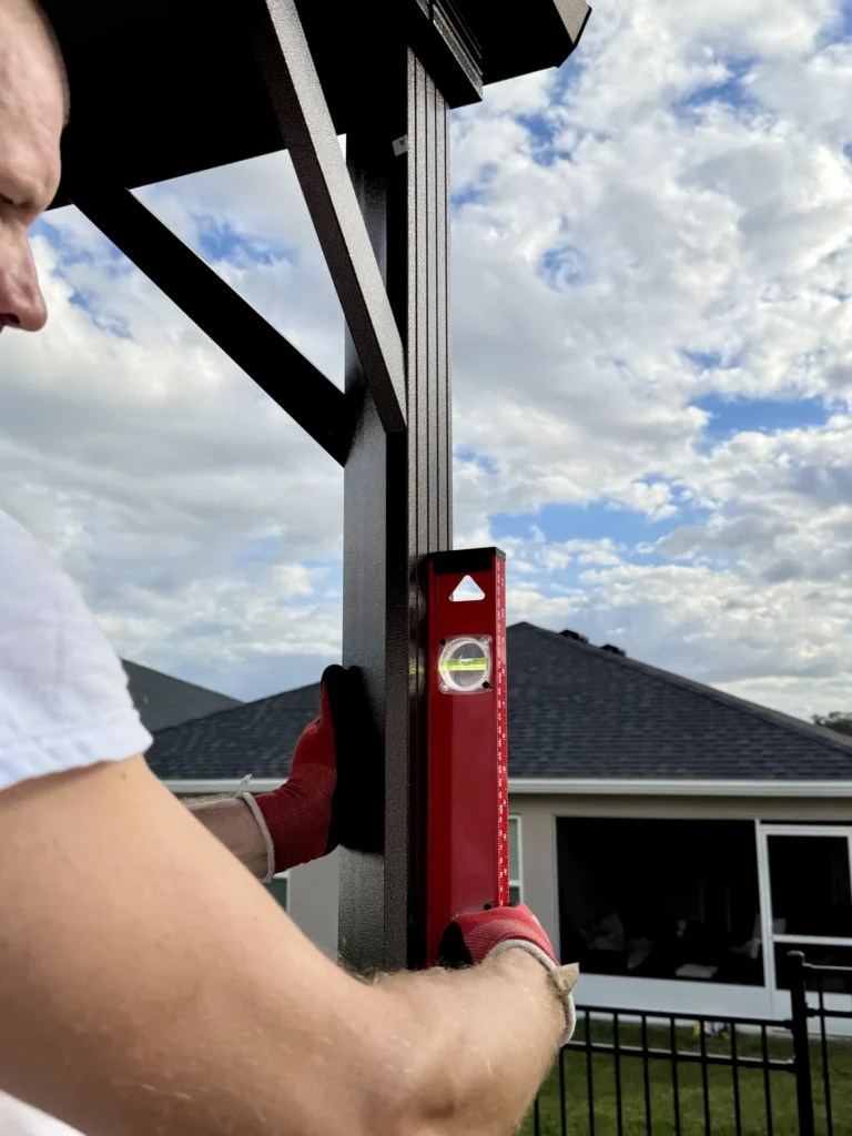 Davenport – Hardtop Gazebo – Concrete Slab – 1 Day