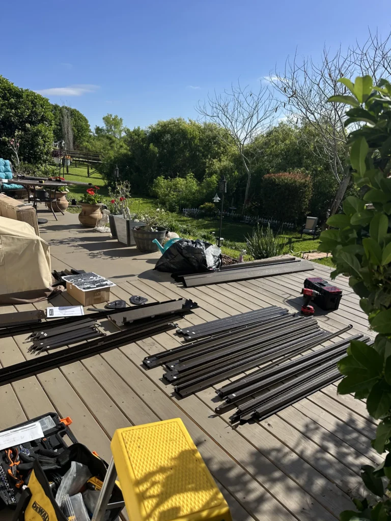 Tavares – Gazebo Installation – Wood Deck